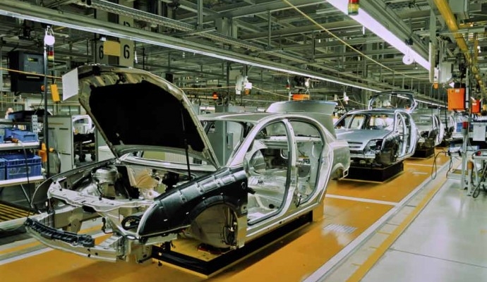 Car manufacturing plant